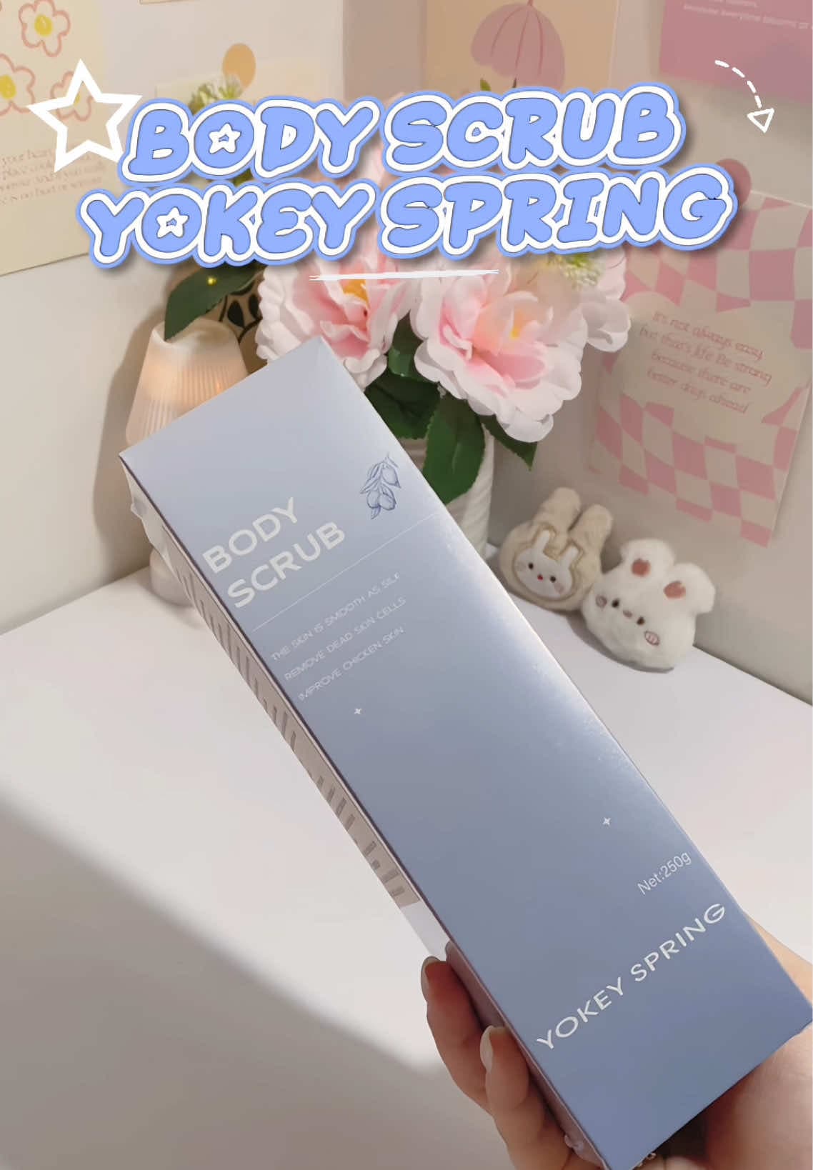 Body scrub này dùng xong da thích mê